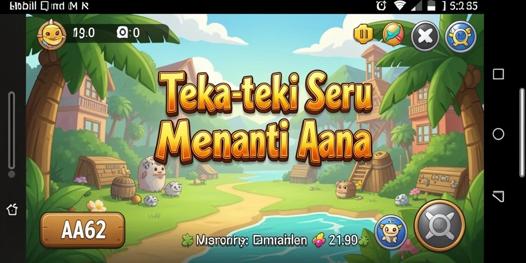 Tampilan gameplay AA62 yang menantang dengan puzzle menarik.