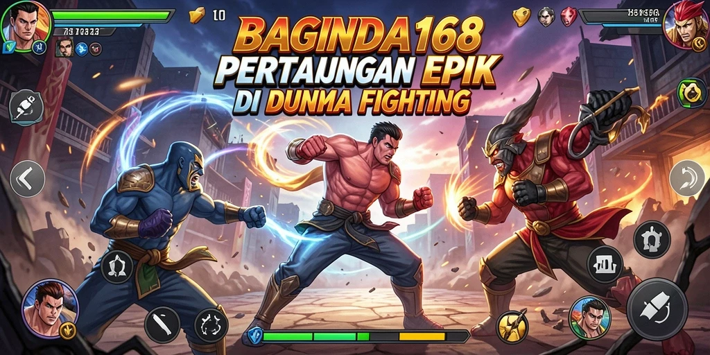 Tangkapan layar pertarungan mendebarkan di BAGINDA168 dengan efek visual yang menakjubkan.