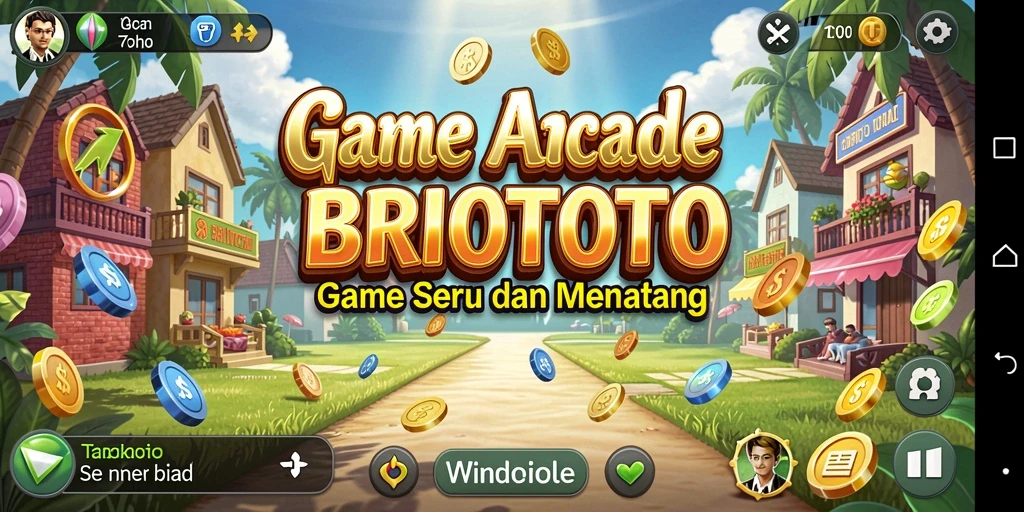 Screenshot gameplay BRIOTOTO yang menampilkan aksi seru.