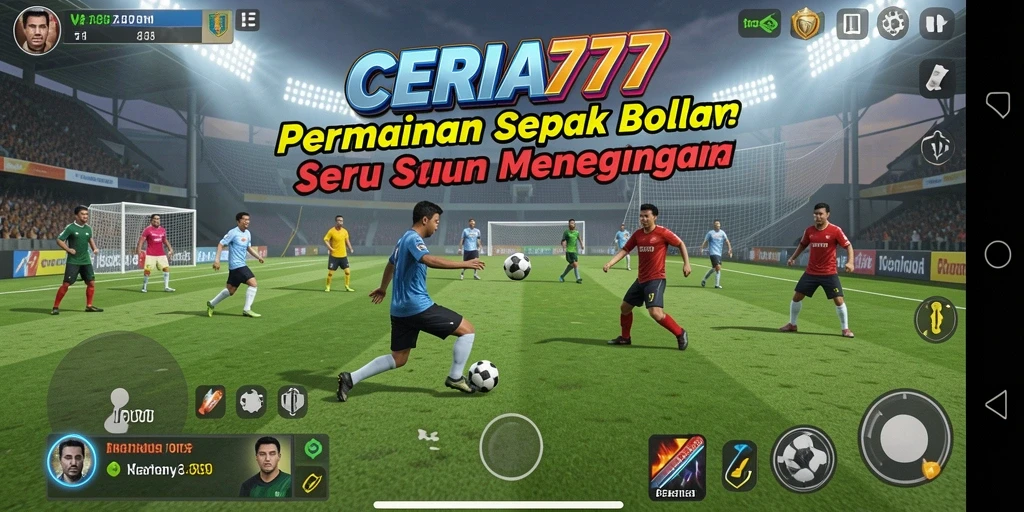 Tampilan menarik dari gameplay CERIA777 yang menegangkan.