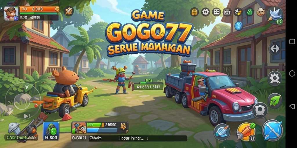 Tampilan gameplay seru dan interaktif dari GOGO77.