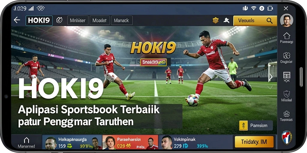 Tampilan gameplay Sportsbook yang menarik di HOKI9.