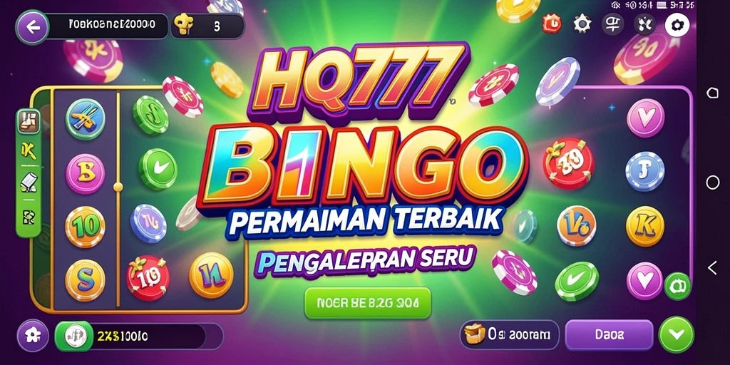 Tampilan gameplay Bingo yang seru dan interaktif.