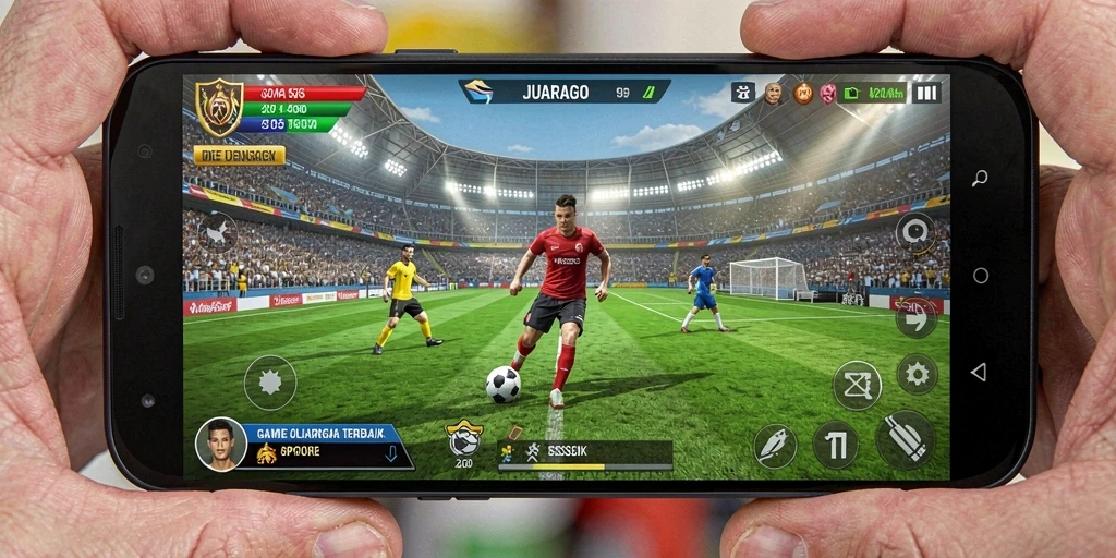 Tampilan gameplay JUARAGO yang seru dan realistis.