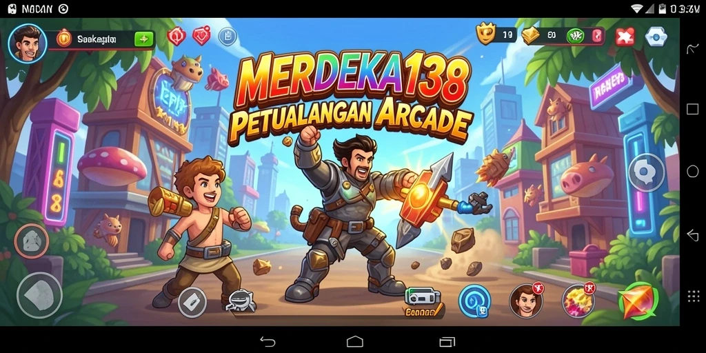 Tangkap momen seru dari gameplay Arcade di MERDEKA138.