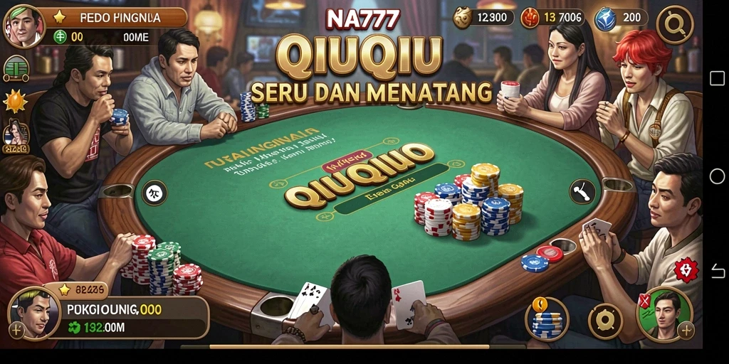 Screenshot gameplay QiuQiu dalam NA777.