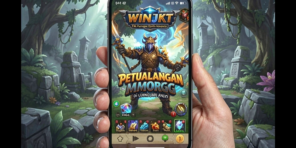 Tangkapan layar gameplay <strong>WINJKT</strong> menampilkan petualangan seru dan pertarungan yang mendebarkan.
