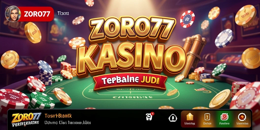 Gameplay ZORO77 yang mendebarkan dan seru.