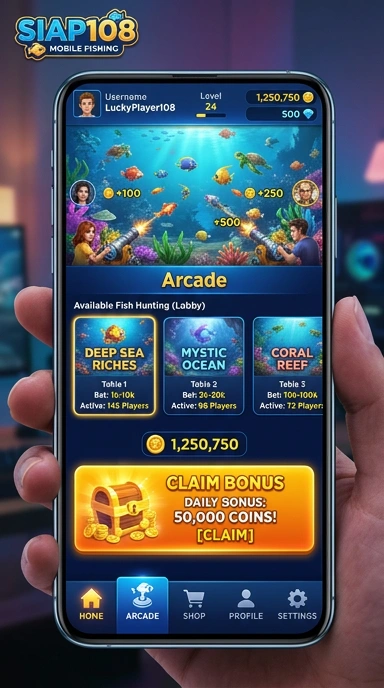 Screen aplikasi siap108 menampilkan berbagai kategori aplikasi yang menarik.